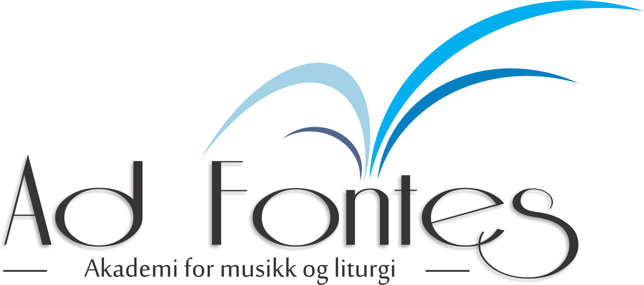 Ad Fontes Logo m undertekst